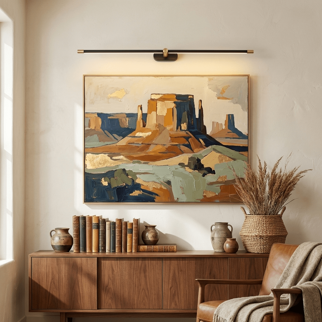 Minimalist Rechargeable Wall Lamp with Adjustable Brightness & Timer
