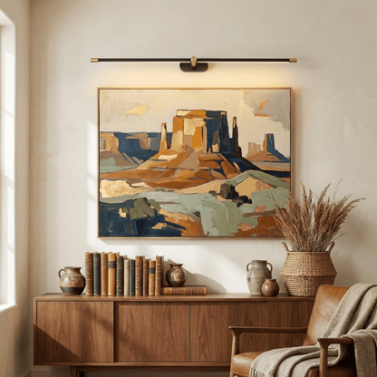 Minimalist Rechargeable Wall Lamp with Adjustable Brightness & Timer