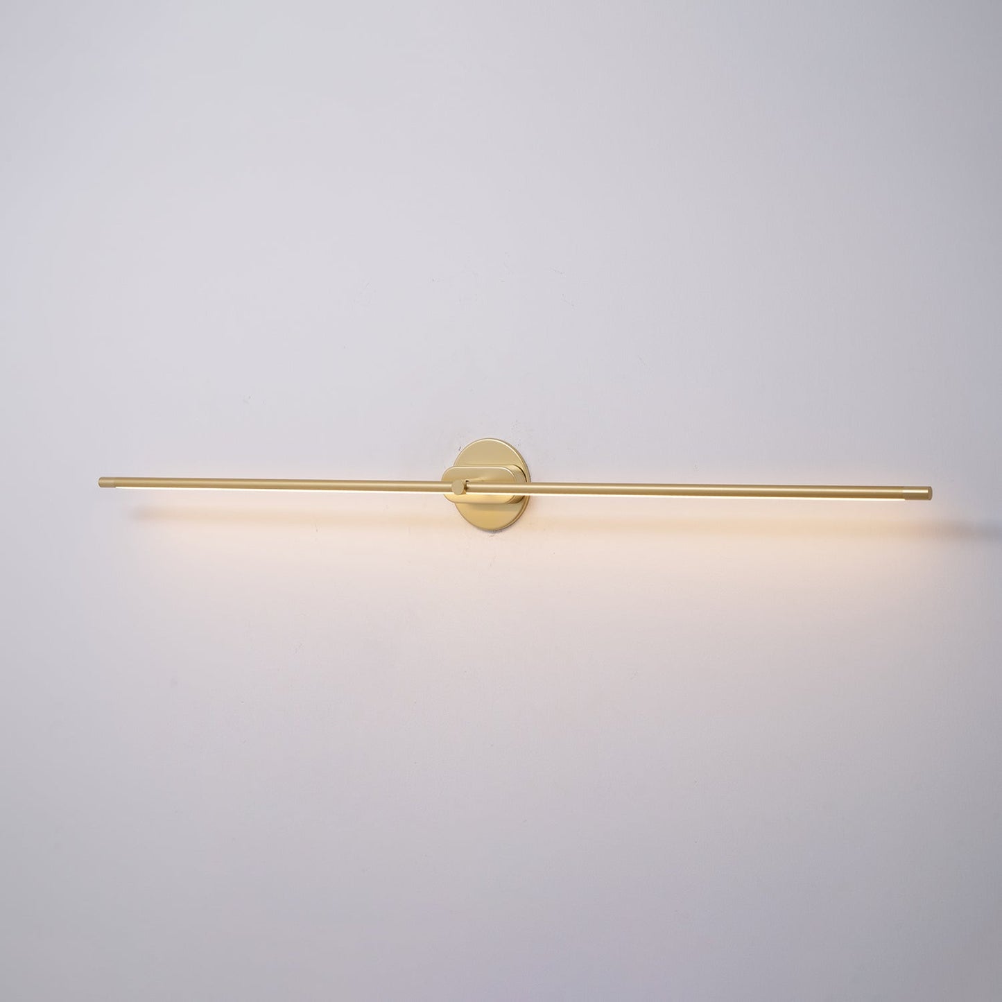 Sleek Linear Wall Lamp - Dimmable LED, Adjustable Brightness
