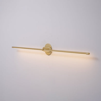 Sleek Linear Wall Lamp - Dimmable LED, Adjustable Brightness