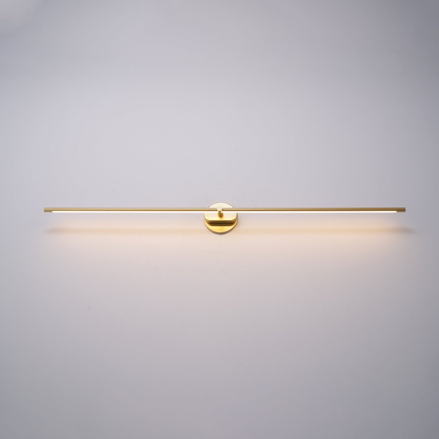Sleek Linear Wall Lamp - Dimmable LED, Adjustable Brightness