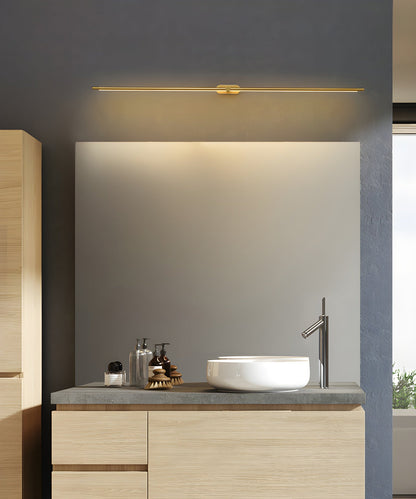 Sleek Linear Wall Lamp - Dimmable LED, Adjustable Brightness