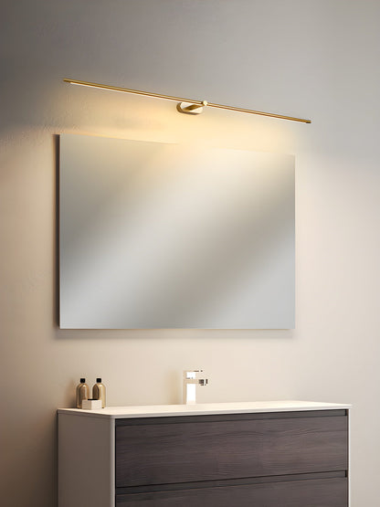 Sleek Linear Wall Lamp - Dimmable LED, Adjustable Brightness