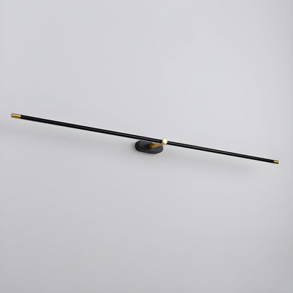 Sleek Linear Wall Lamp - Dimmable LED, Adjustable Brightness