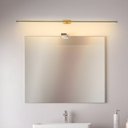 Sleek Linear Wall Lamp - Dimmable LED, Adjustable Brightness