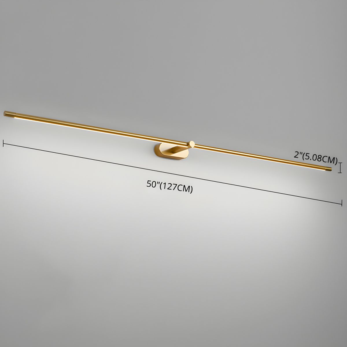 Minimalist Rechargeable Wall Lamp with Adjustable Brightness & Timer