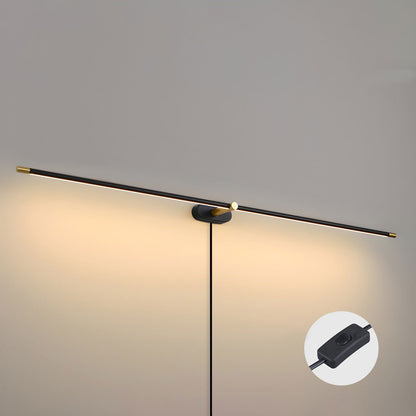 Professional Minimalist Linear Wall Lamp with Dimmable LED & Easy Inst