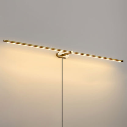 Professional Minimalist Linear Wall Lamp with Dimmable LED & Easy Inst