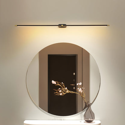 Sleek Linear Wall Lamp - Dimmable LED, Adjustable Brightness