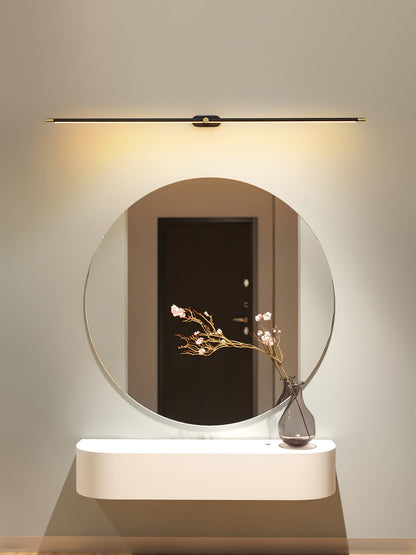 Sleek Linear Wall Lamp - Dimmable LED, Adjustable Brightness