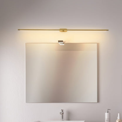 Sleek Linear Wall Lamp - Dimmable LED, Adjustable Brightness