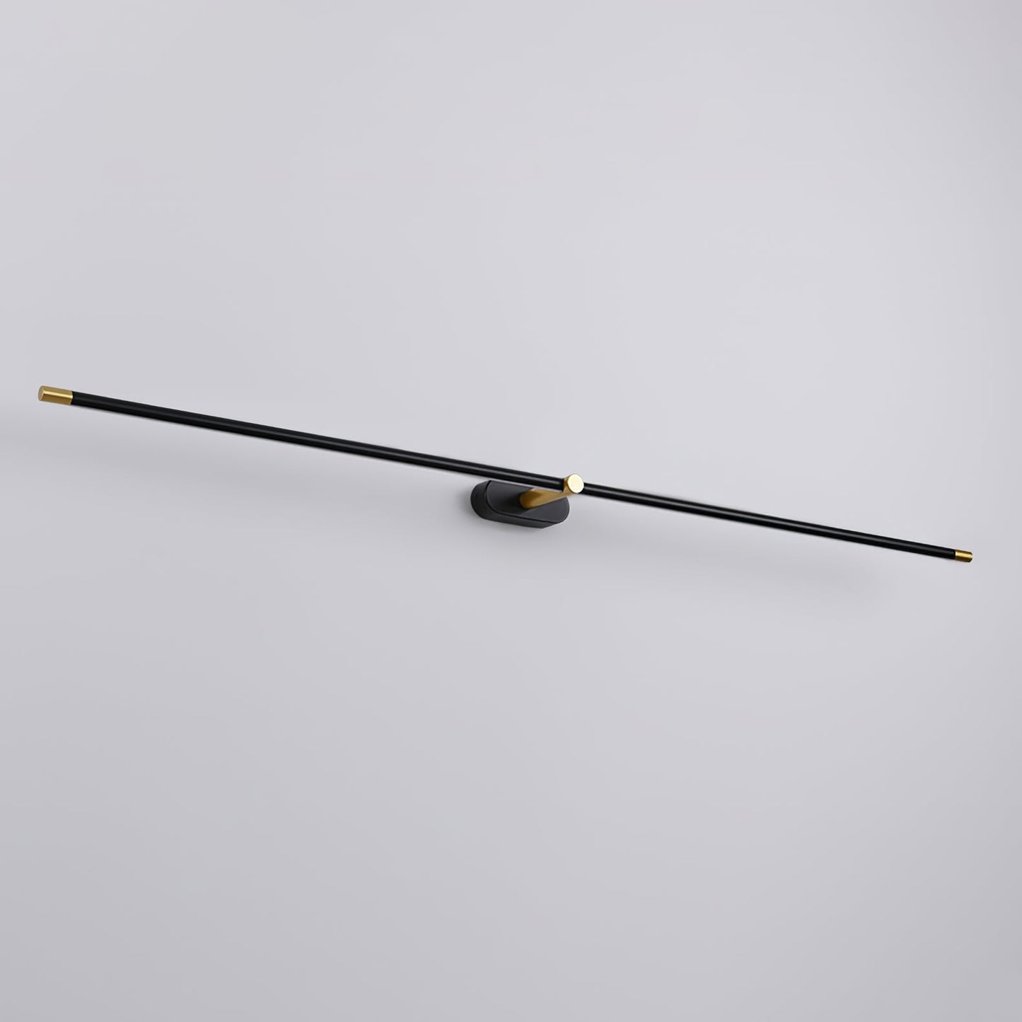 Sleek Linear Wall Lamp - Dimmable LED, Adjustable Brightness