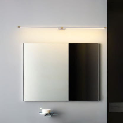 Sleek Linear Wall Lamp - Dimmable LED, Adjustable Brightness