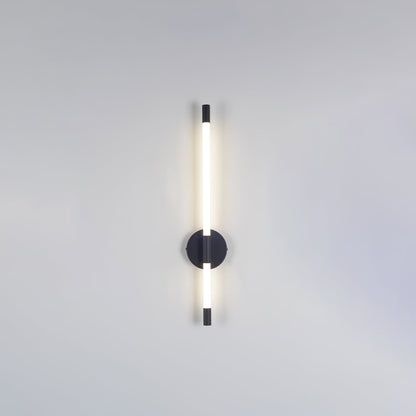 Sleek Vertical Wall Sconce - Energy-Efficient LED & Adjustable Light A