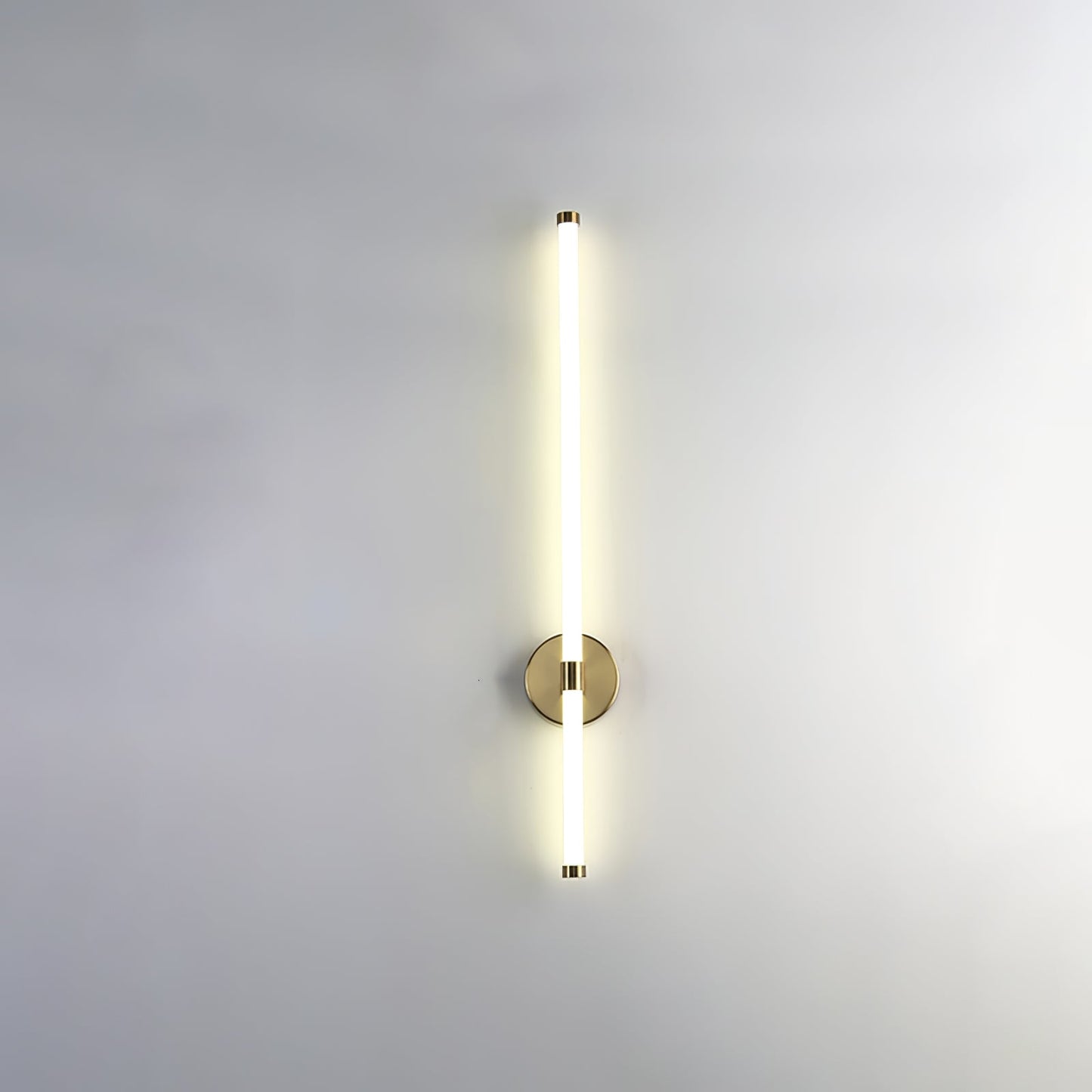 Sleek Vertical Wall Sconce - Energy-Efficient LED & Adjustable Light A