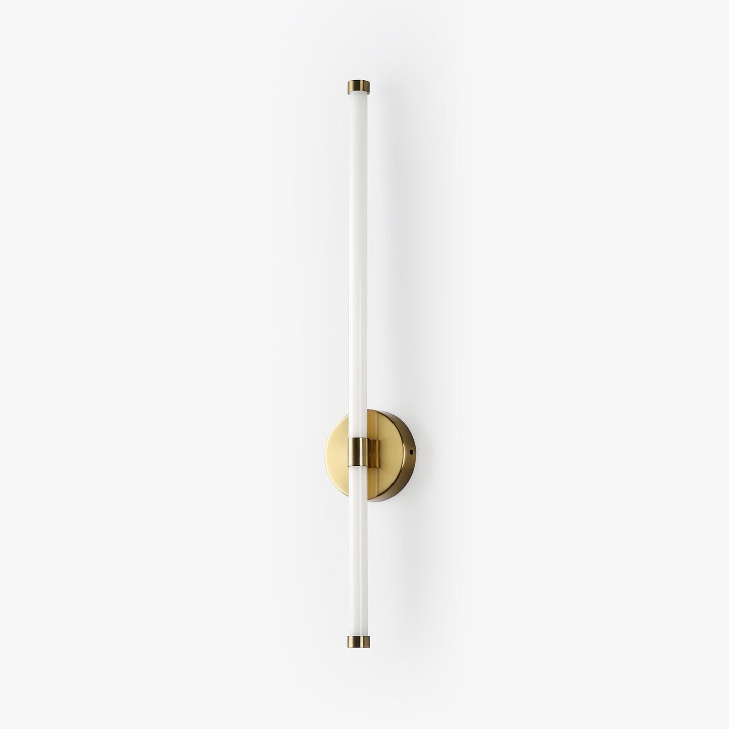 Sleek Vertical Wall Sconce - Energy-Efficient LED & Adjustable Light A