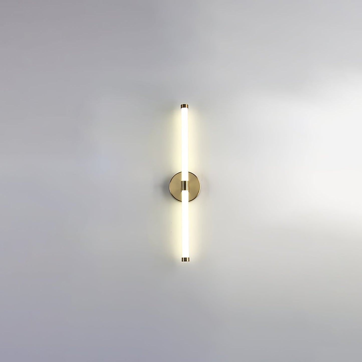 Sleek Vertical Wall Sconce - Energy-Efficient LED & Adjustable Light A