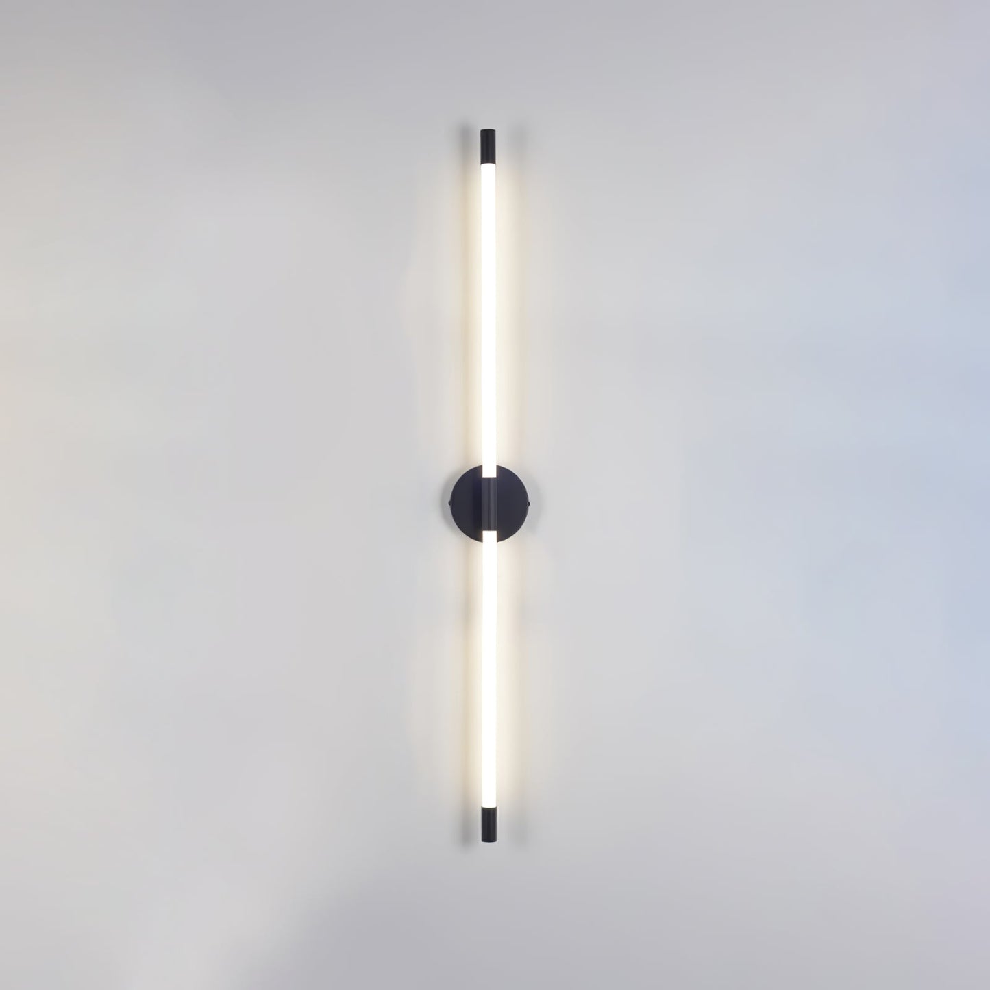 Sleek Vertical Wall Sconce - Energy-Efficient LED & Adjustable Light A