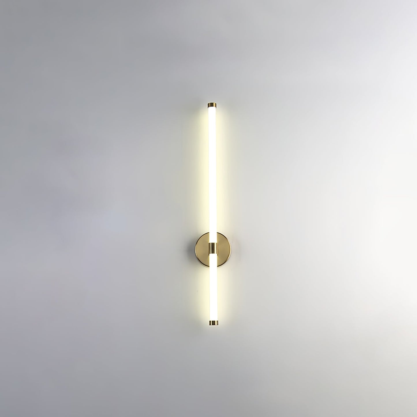 Sleek Vertical Wall Sconce - Energy-Efficient LED & Adjustable Light A