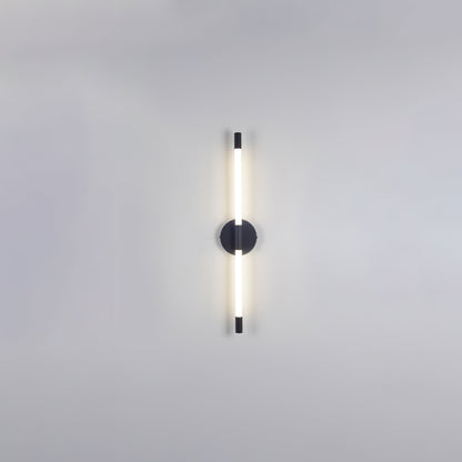Sleek Vertical Wall Sconce - Energy-Efficient LED & Adjustable Light A