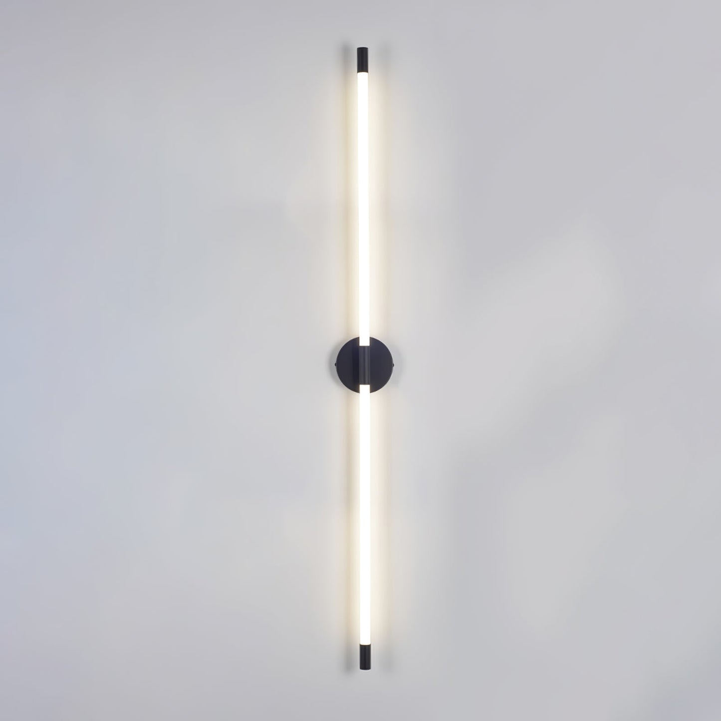 Sleek Vertical Wall Sconce - Energy-Efficient LED & Adjustable Light A
