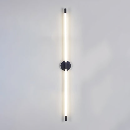 Sleek Vertical Wall Sconce - Energy-Efficient LED & Adjustable Light A
