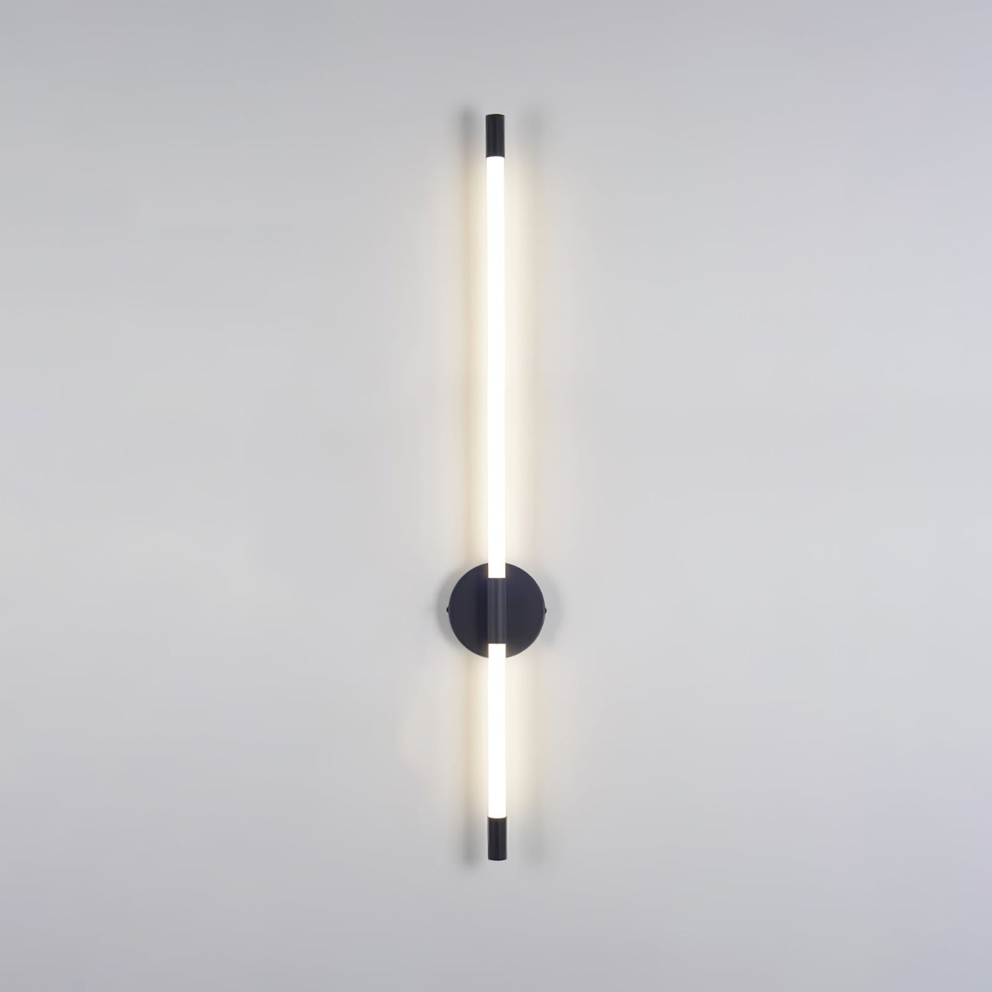 Sleek Vertical Wall Sconce - Energy-Efficient LED & Adjustable Light A