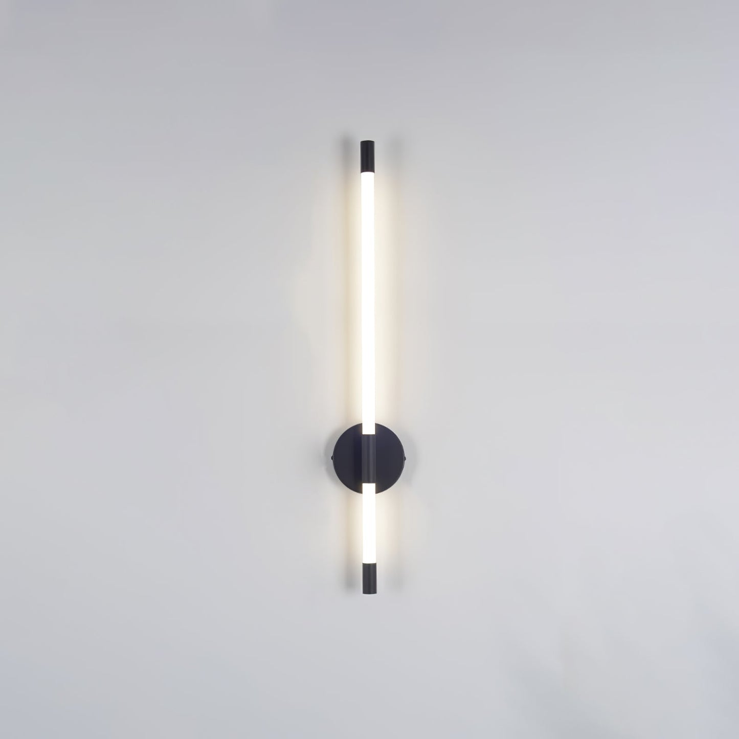 Sleek Vertical Wall Sconce - Energy-Efficient LED & Adjustable Light A