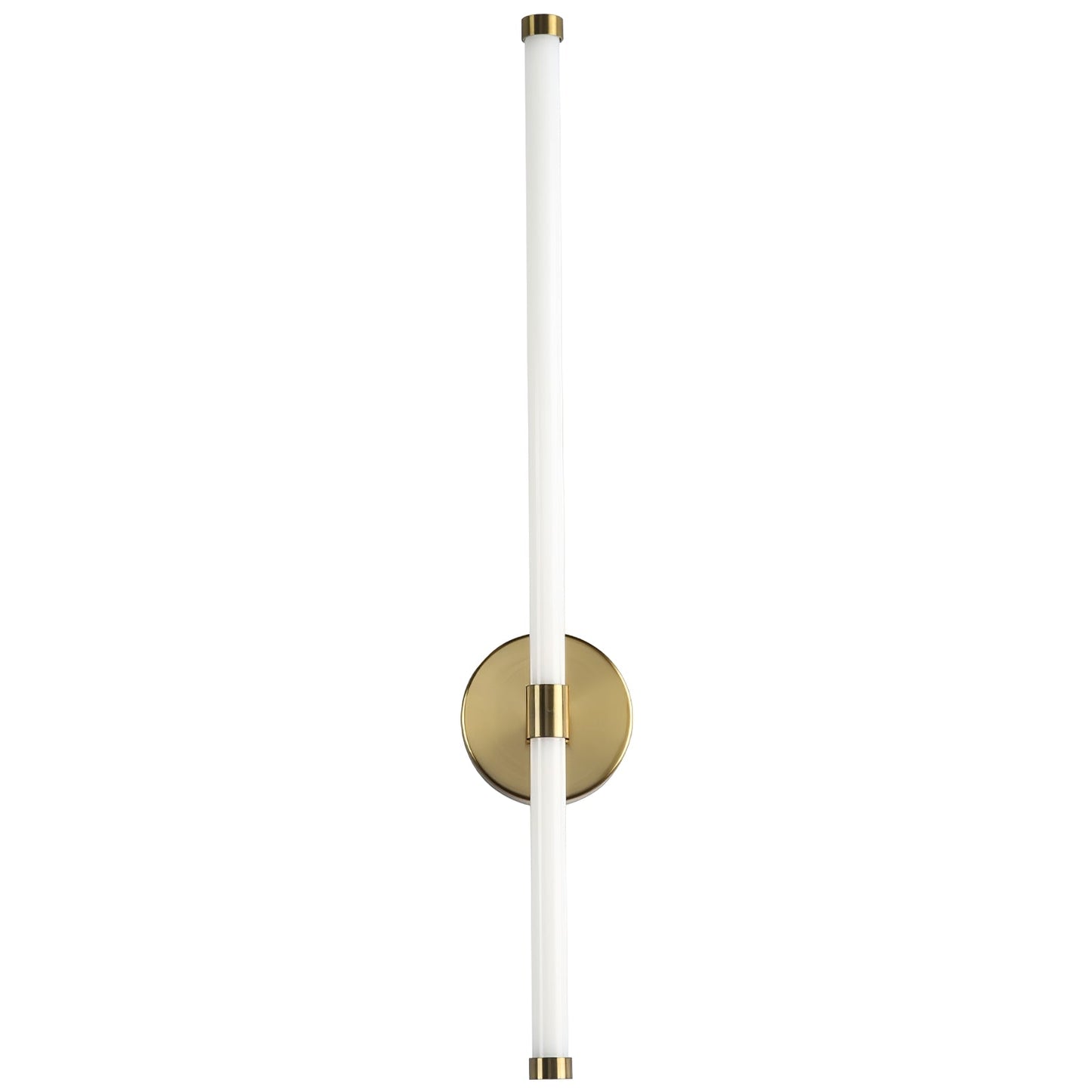 Sleek Vertical Wall Sconce - Energy-Efficient LED & Adjustable Light A