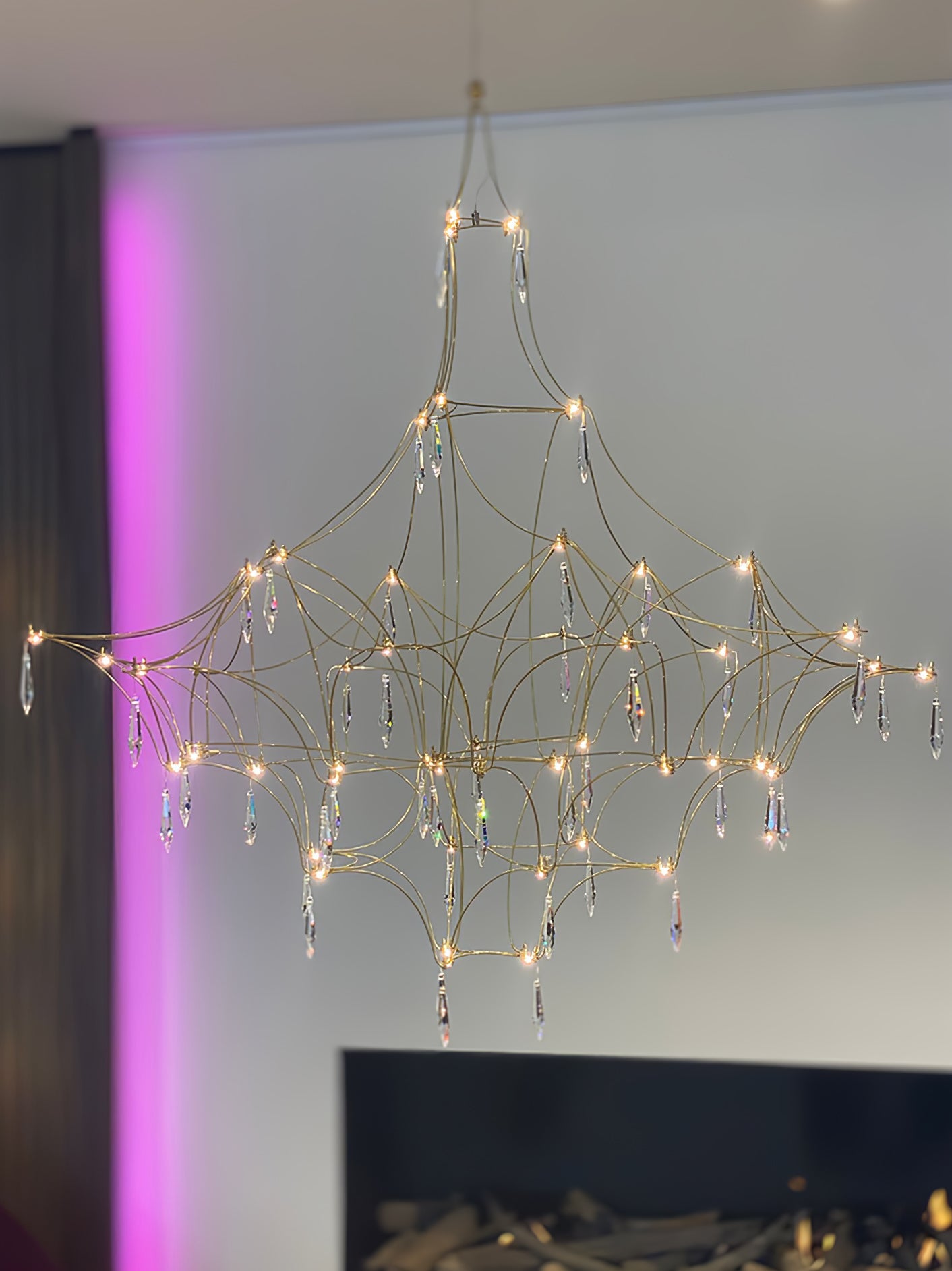 Mira Chandeliers - Elegant Lighting Fixture with Adjustable Brightness