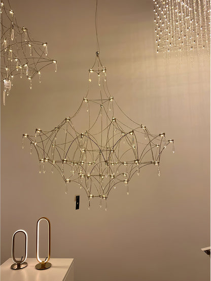 Mira Chandeliers - Elegant Lighting Fixture with Adjustable Brightness
