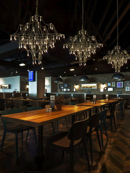 Mira Chandeliers - Elegant Lighting Fixture with Adjustable Brightness