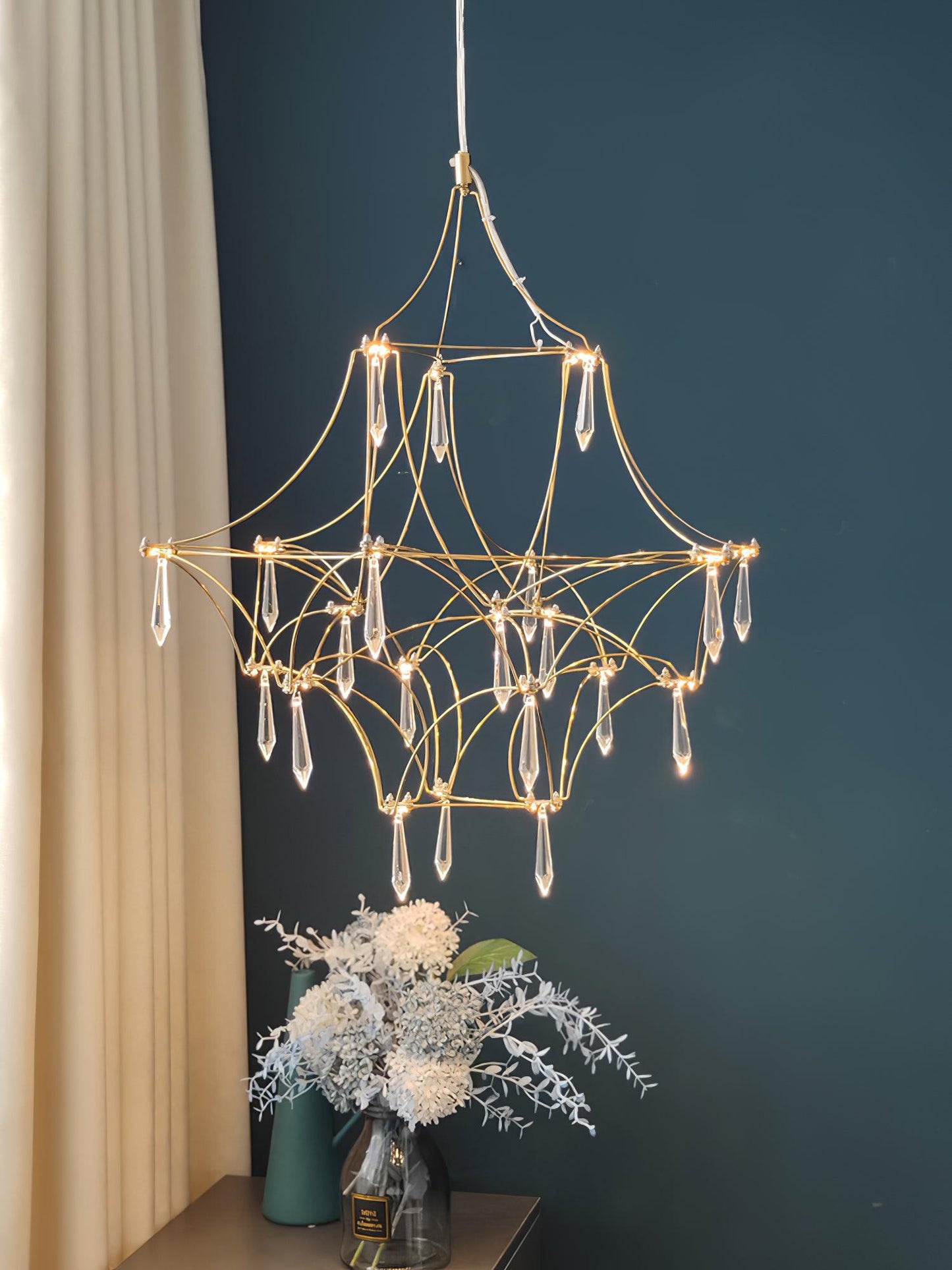 Mira Chandeliers - Elegant Lighting Fixture with Adjustable Brightness
