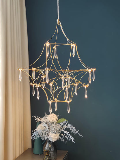 Mira Chandeliers - Elegant Lighting Fixture with Adjustable Brightness