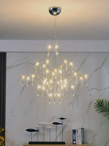 Mira Chandeliers - Elegant Lighting Fixture with Adjustable Brightness