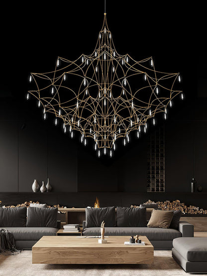 Mira Chandeliers - Elegant Lighting Fixture with Adjustable Brightness