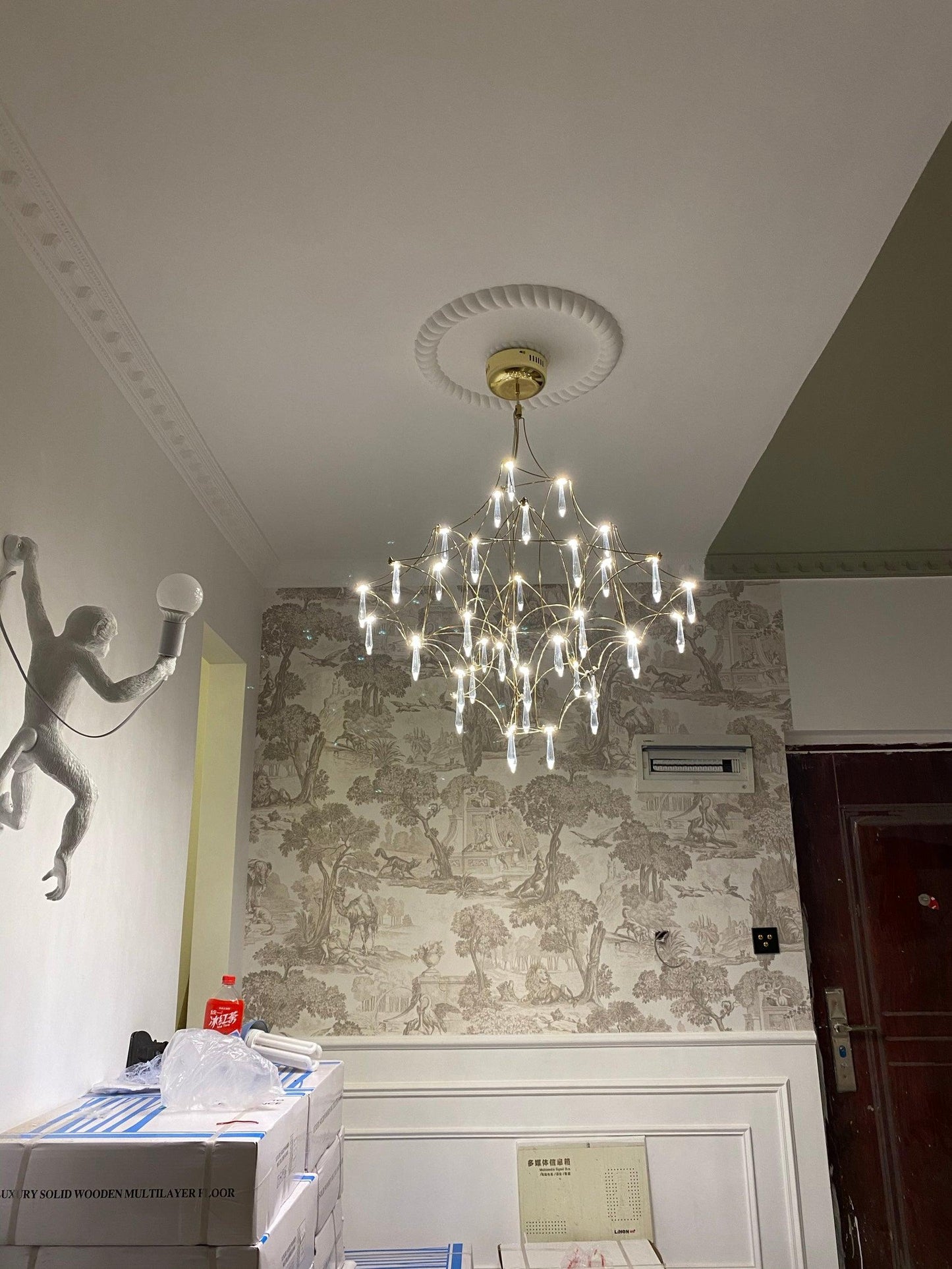Mira Chandeliers - Elegant Lighting Fixture with Adjustable Brightness