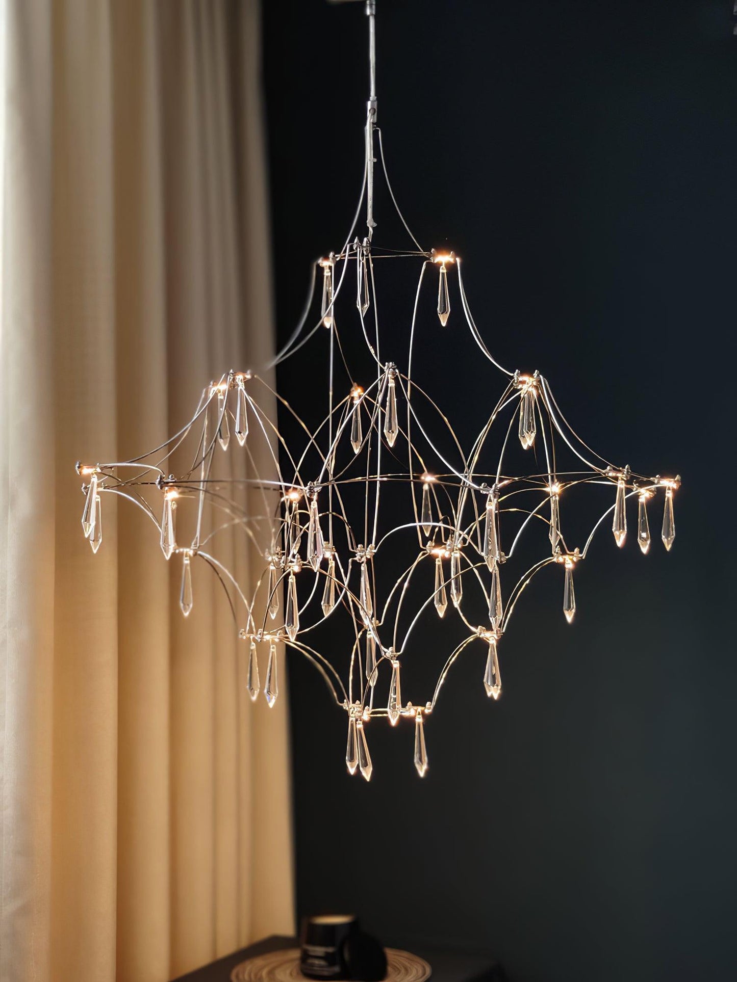 Mira Chandeliers - Elegant Lighting Fixture with Adjustable Brightness