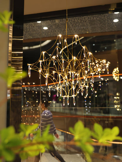 Mira Chandeliers - Elegant Lighting Fixture with Adjustable Brightness