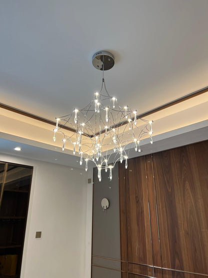 Mira Chandeliers - Elegant Lighting Fixture with Adjustable Brightness