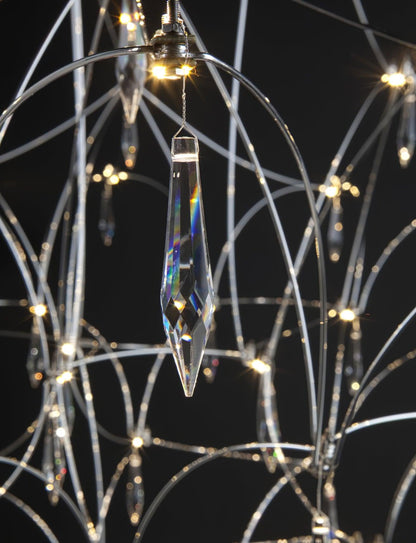 Mira Chandeliers - Elegant Lighting Fixture with Adjustable Brightness