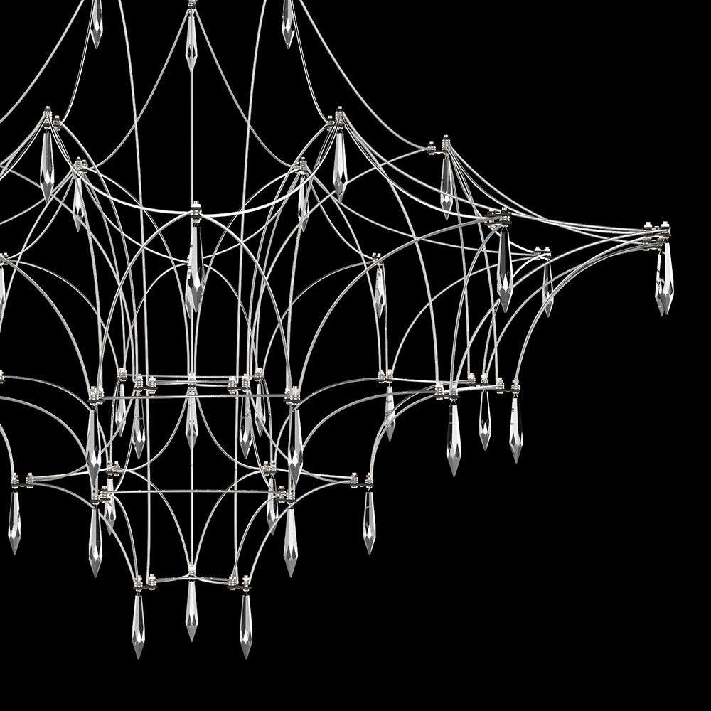 Mira Chandeliers - Elegant Lighting Fixture with Adjustable Brightness