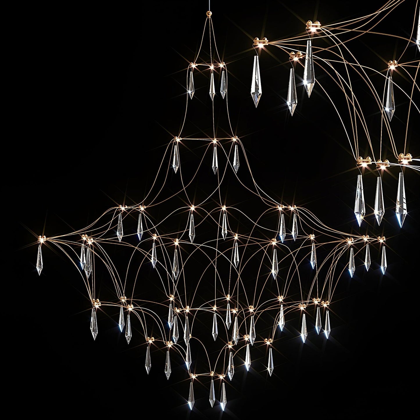 Mira Chandeliers - Elegant Lighting Fixture with Adjustable Brightness