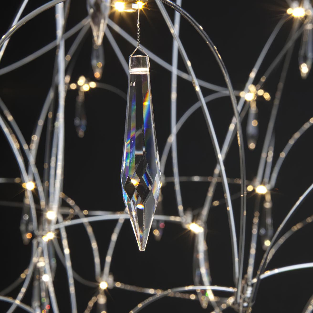 Mira Chandeliers - Elegant Lighting Fixture with Adjustable Brightness