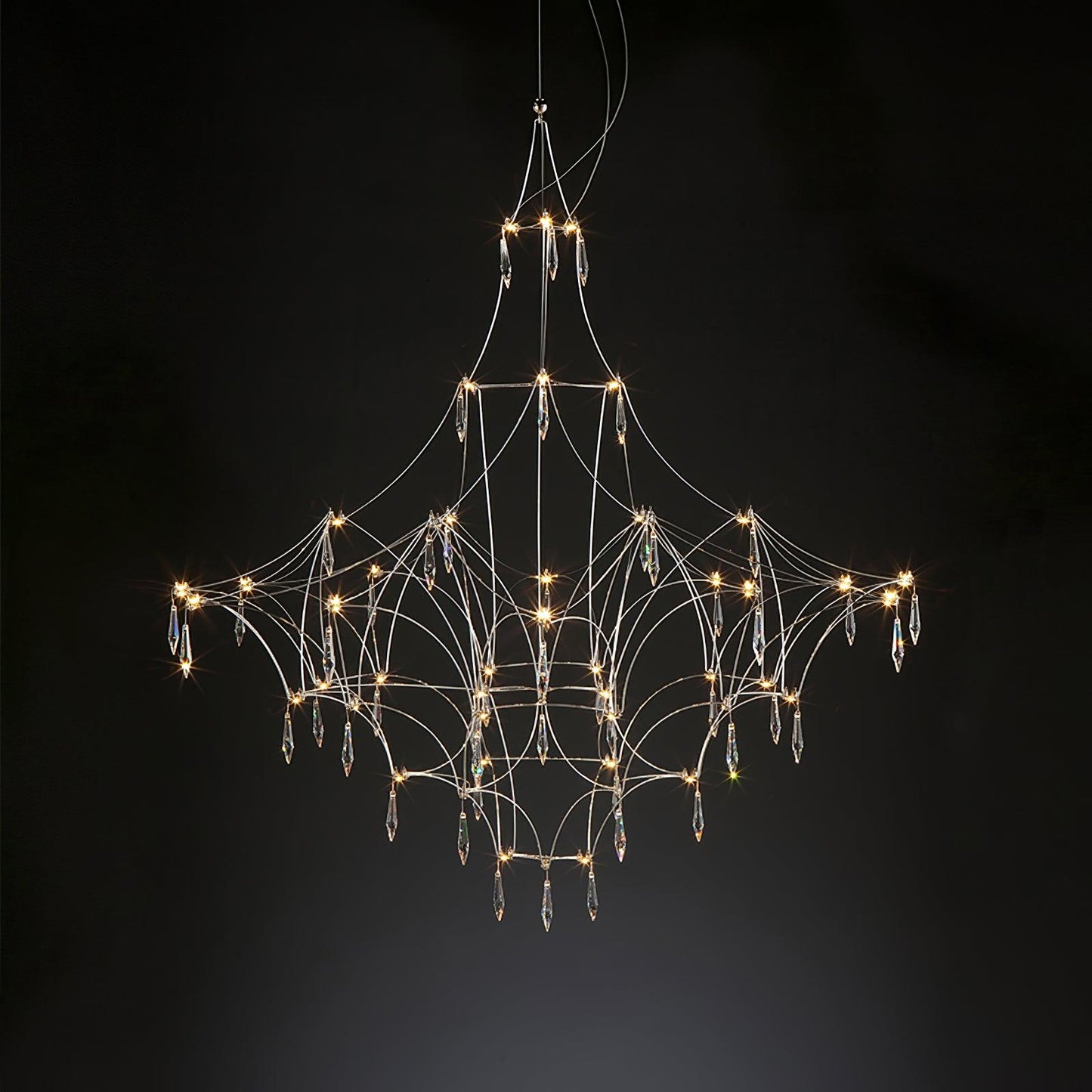 Mira Chandeliers - Elegant Lighting Fixture with Adjustable Brightness