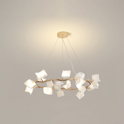 Mistral Flora Chandelier - Elegant Design with Adjustable Height & LED
