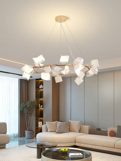 Mistral Flora Chandelier - Elegant Design with Adjustable Height & LED