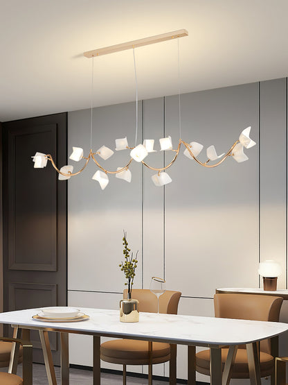 Mistral Flora Chandelier - Elegant Design with Adjustable Height & LED