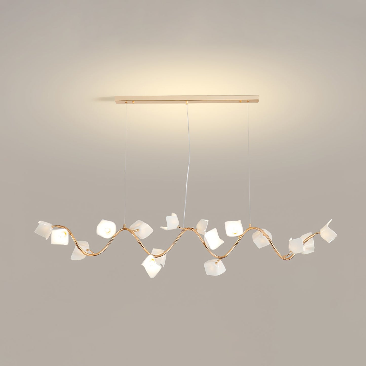 Mistral Flora Chandelier - Elegant Design with Adjustable Height & LED