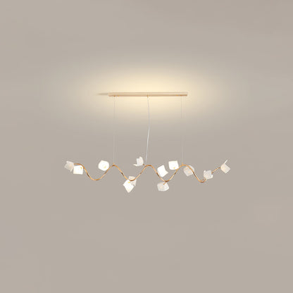 Mistral Flora Chandelier - Elegant Design with Adjustable Height & LED